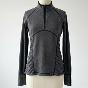 Lululemon half zip athletic top hidden pocket